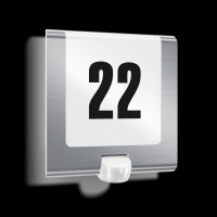 Lampa exterior cu senzor de miscare (Inox) L 220 LED Steinel - Aplica de perete 