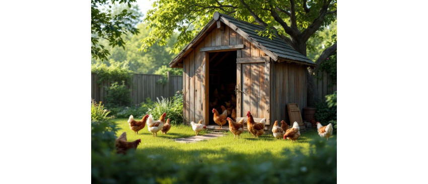 Constructie cotet de gaini - idei practice pentru a realiza un adapost optim