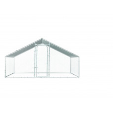 Cotet exterior pentru pasari din otel galvanizat 200x300x200cm