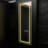 Oglinda LED Rectangulara, 45x140cm, Elena Senzor Radar Marcello, Sistem Dezaburire, Ceas & Termometru, Dimabila, Dressing Couture [4]