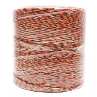 Fir (franghie) gard electric 500m, forta rupere 180kg, fi 3.5mm, rezistenta electrica 0.9 ohm/m Fir (franghie) gard electric 500m, forta rupere 180kg, fi 3.5mm, rezistenta electrica 0.9 ohm/m