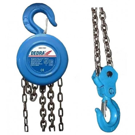 Palan manual 2000 kg, inaltime ridicare 3 m DED7903 Dedra [1]