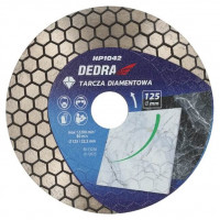 Disc diamantat cu segment tip fagure pentru taiat si slefuit 125x22.2mm H1042 Dedra Disc diamantat cu segment tip fagure pentru taiat si slefuit 125x22.2mm H1042 Dedra