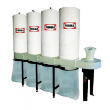 Exhaustor cu 4 saci pentru lemn 5.25 kW OP-4700 Proma Exhaustor cu 4 saci pentru lemn 5.25 kW OP-4700 Proma