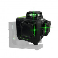 Nivela laser verde cu 3 plane Multilaser 3D cu diode Sharp Dedra Nivela laser verde cu 3 plane Multilaser 3D cu diode Sharp Dedra