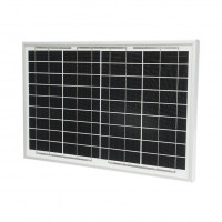 Panou solar fotovoltaic monocristalin 10W 345x225x18mm