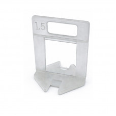 100 buc Distantieri autonivelare PRO - Rost 1.5mm - Grosimi placa 13-22mm