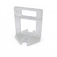 100 buc Distantieri autonivelare PRO - Rost 3mm - Grosimi placa 13-22mm