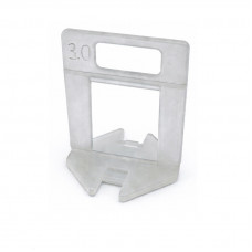 100 buc Distantieri autonivelare PRO - Rost 3mm - Grosimi placa 13-22mm