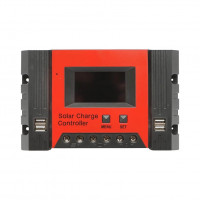 Regulator tensiune PWM panou solar 60A 12V/24V 4X port USB (12V=780W) (24V=1560W) max. 50V