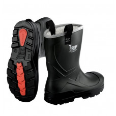 Cizme imblanite din poliuretan Alaska, Culoare: Negru + Gri Cizme imblanite din poliuretan Alaska, Culoare: Negru + Gri