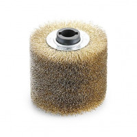 Perie din sarma de otel alamita 100x85 mm Flex