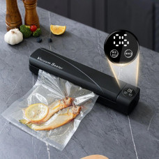Aparat de sigilat si vidat Vacuum Sealer digital, 90W, 10 pungi incluse Aparat de sigilat si vidat Vacuum Sealer digital, 90W, 10 pungi incluse