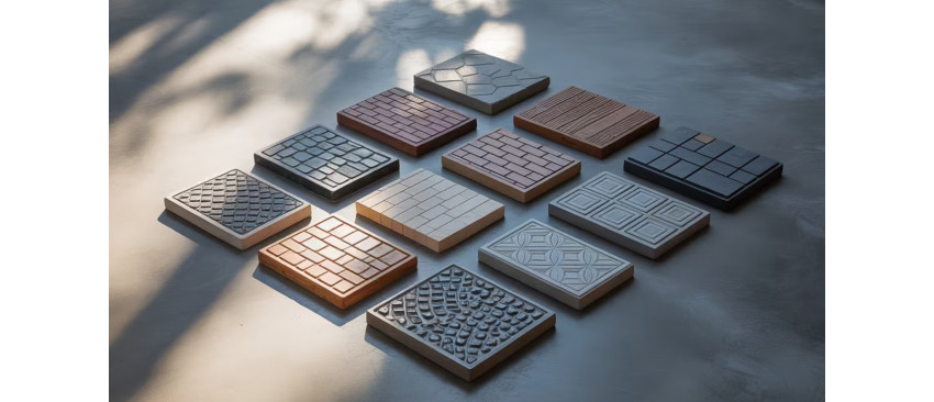 Beton amprentat: o optiune din ce in ce mai populara in curtile romanilor