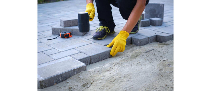 Montaj pavele - solutii si idei pentru instalare pe beton, pietris sau pat de nisip