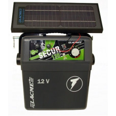 Generator de impulsuri 1.3J pentru gard electric Lacme Secur 130 + panou solar 6 W