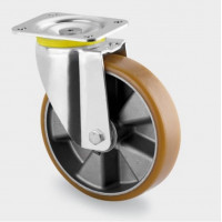 Roata pivotanta din aluminiu 200 mm - 800 kg TENTE 4680ITP200P63 Flat