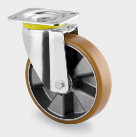 Roata pivotanta din aluminiu 250 mm - 800 kg TENTE 4680ITP250P63 [1]