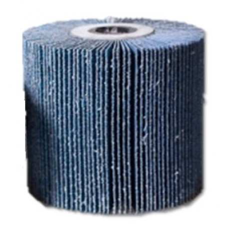 Tambur cu lamele abrazive din zirconiu 105x100x19 mm granulatie 40 [1]