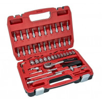 Trusa chei tubulare 1/4" - 46 piese HILLEN & MOHR TOOLS