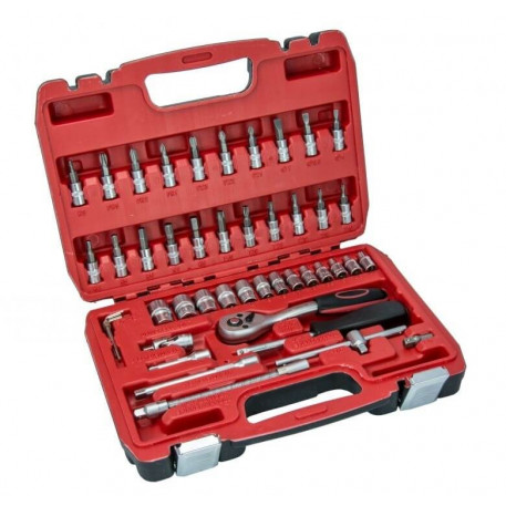 Trusa chei tubulare 1/4" - 46 piese HILLEN & MOHR TOOLS [1]