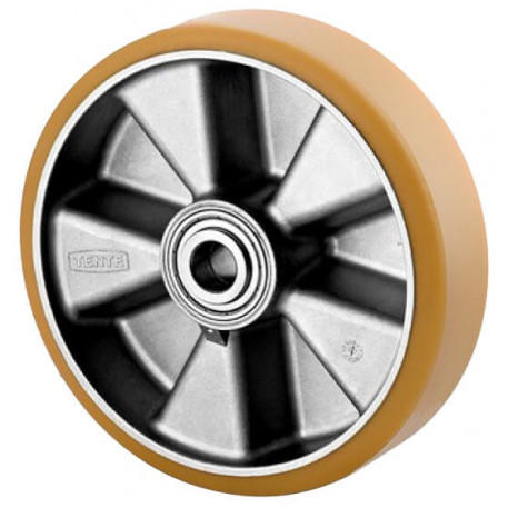Roata din aluminiu 200 mm - 800 kg TENTE ITP200x50-Ø25 flat [1]