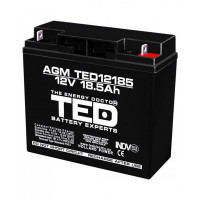 Acumulator AGM VRLA 12V 18.5A TED 181x76x167mm
