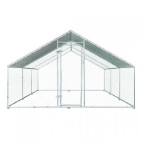 Cotet exterior pentru pasari din otel galvanizat 600x300x195cm Cotet exterior pentru pasari din otel galvanizat 600x300x195cm