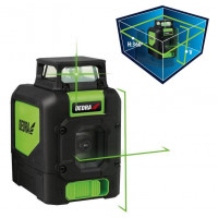 Nivela laser verde cu plan 360 grade si linii in cruce MC0905 Dedra Nivela laser verde cu plan 360 grade si linii in cruce MC0905 Dedra