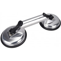 Ventuza dubla din aluminiu cu maner 115mm 100kg Ventuza dubla din aluminiu cu maner 115mm 100kg