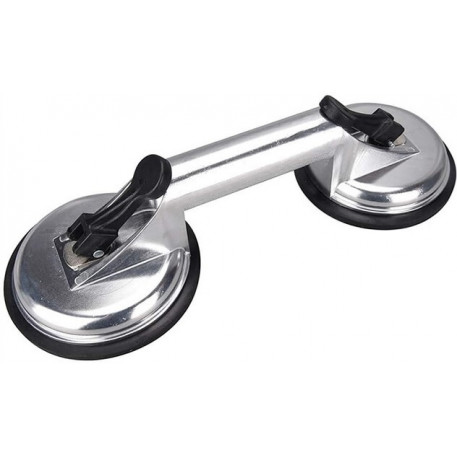 Ventuza dubla din aluminiu cu maner 115mm 100kg [1]