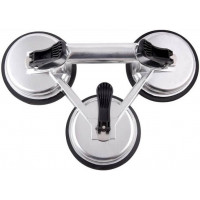 Ventuza tripla din aluminiu cu maner 115mm 150kg Ventuza tripla din aluminiu cu maner 115mm 150kg