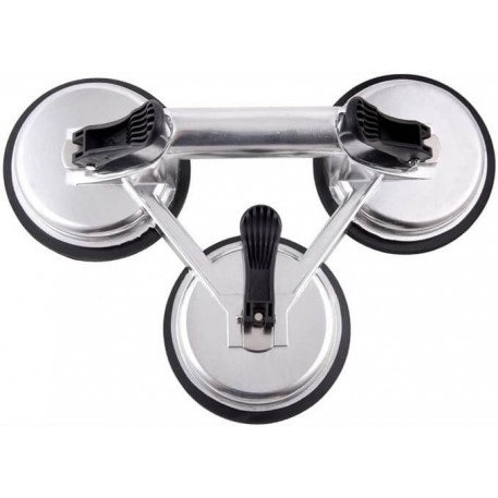 Ventuza tripla din aluminiu cu maner 115mm 150kg [1]