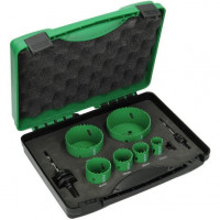 Set carote BiMetal pentru electricieni 752175 Hikoki, dimensiuni 22, 29, 35, 44, 68, 82 mm