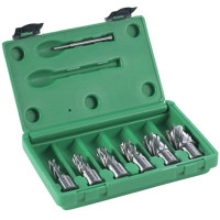 Set carote HSS Weldon 3/4", diametre 12, 14, 16, 18, 22, 26 mm 754498 Hikoki