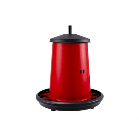 Hranitor automat pentru pasari 5kg cu bara filetata din plastic [1]