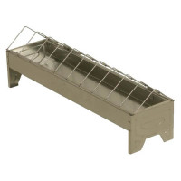 Recipient zincat pentru hranire pasari 50x10 cm Recipient zincat pentru hranire pasari 50x10 cm