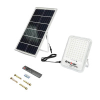 Lampa LED cu panou solar 35W cu proiector 200W IP66 Breckner Lampa LED cu panou solar 35W cu proiector 200W IP66 Breckner