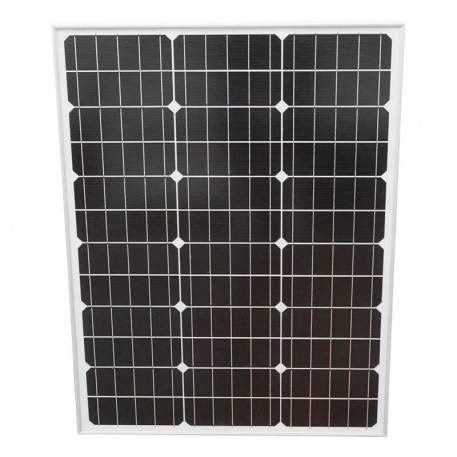 Panou solar fotovoltaic policristalin 50W 670x530x20mm Breckner [1]