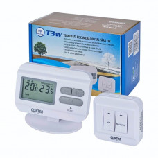 Termostat pentru centrala T3W Conter fara fir (wireless) - neprogramabil Termostat pentru centrala T3W Conter fara fir (wireless) - neprogramabil