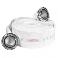 Furtun refulare tip pompieri cu racorduri legate 3 toli 6 bari la rola 20m