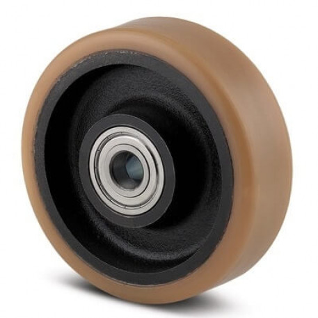 Roata din fonta 250 mm - 1200 kg FTP250x50-Ø20 TENTE [1]