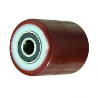 Rola transpalet din poliamida cu poliuretan 82 mm - 500 kg TEP082x70-Ø20 HL70 TENTE