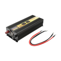 Invertor tensiune 12V-220V 2000W cu USB si ecran LCD Breckner