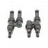 Set 2 conectori Y tip MC4 pentru cablu solar Breckner [2]
