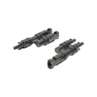 Set 2 conectori Y tip MC4 pentru cablu solar Breckner
