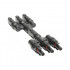 Set 2 conectori Y-3 tip MC4 1.5KV pentru cablu solar Breckner [2]