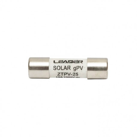 Siguranta fuzibila cilindrica BX0234 pentru sisteme solare gPV, 15A, 1000V Leader [1]