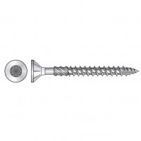 Surub autoforant 3x50 mm pentru lemn RO-JET 500 buc, cu cap inecat, otel zincat alb