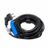 Cablu incalzitor conducte anti-inghet cu termostat 4 m, putere 64 W [2]